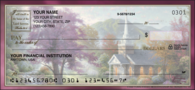 Churches by Thomas Kinkade Scenic Personal Checks - 1 Box - Duplicates