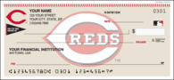 Cincinnati Reds Recreation Personal Checks - 1 Box - Singles