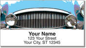 Classic Car Address Labels