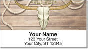 Classic Cowboy Address Labels