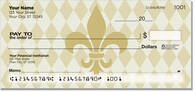 Classic Fleur de Lis Checks