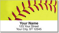 Classic Softball Address Labels