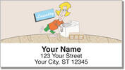 Cleaning House Address Labels