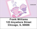 Coffee & Muffin by Deidre Mosher Address Labels