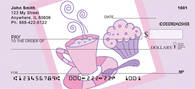 Coffee & Muffin by Deidre Mosher Personal Checks