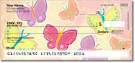 Order these vibrant butterfly checks featuring the art of Alex Colombo today!