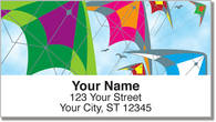 Colorful Kite Address Labels