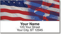 Colors of Honor Address Labels