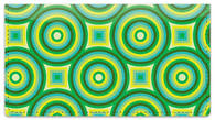 Concentric Circle Checkbook Cover