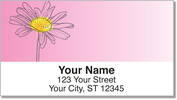 Corner Daisy Address Labels