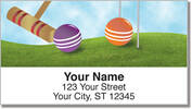 Croquet Address Labels