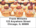 Cupcake Labels - Cupcakes Address Labels