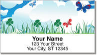 Cute Butterfly Address Labels