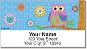 Cute Owl Address Labels