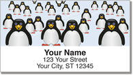 Cute Penguin Address Labels