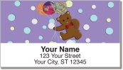 Cute Teddy Bear Address Labels