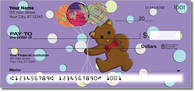 Adorable and friendly teddy bears make these cute personal checks tough to pass up. Get yours today!
