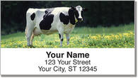 Dairy Cow Address Labels