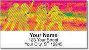 Dance Fever Address Labels