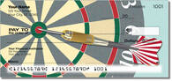 Click to view a cool check design for fans of the game of darts. Order your cheap checks now!