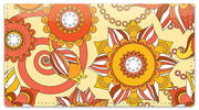 Debra Valencia Sunflower Checkbook Cover