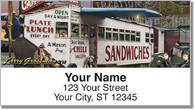 Diner Address Labels
