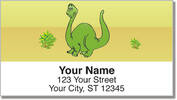 Dinosaur Address Labels