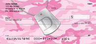 Dog Tag Monogram D Personal Checks