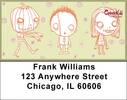 Dr. Krinkles' Creep Kids Address Labels
