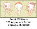 Dr. Krinkles' Creep Kids Address Labels