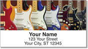 Electric Guitar Address Labels