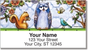 Embry Woodland Friend Address Labels