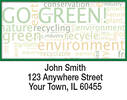 Environmental Awareness Address Labels