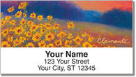 Evening Glow Address Labels