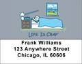 Everything Goes Wrong Life Is Crap Address Labels