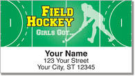 Field Hockey Address Labels