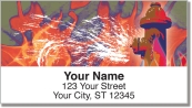 Firefighter Address Labels