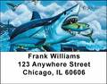 Fishermen's Address Labels by David Dunleavy