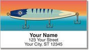 Fishing Lure Address Labels