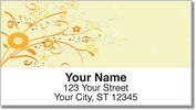 Floral Confetti Address Labels