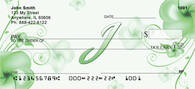 Floral Monogram I Personal Checks