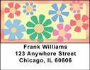 Flower Power Address Labels