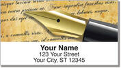 Fountain Pen Address Labels