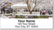 Fresh Snowfall Address Labels