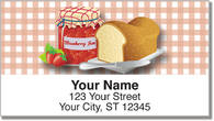 Fruit Jam Address Labels