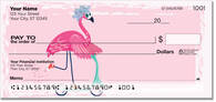 Fun Flamingo Checks