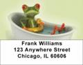 Funky Frogs Address Labels