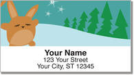 Funny Bunny Address Labels