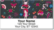 Geisha Girl Address Labels