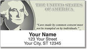 George Washington Address Labels
